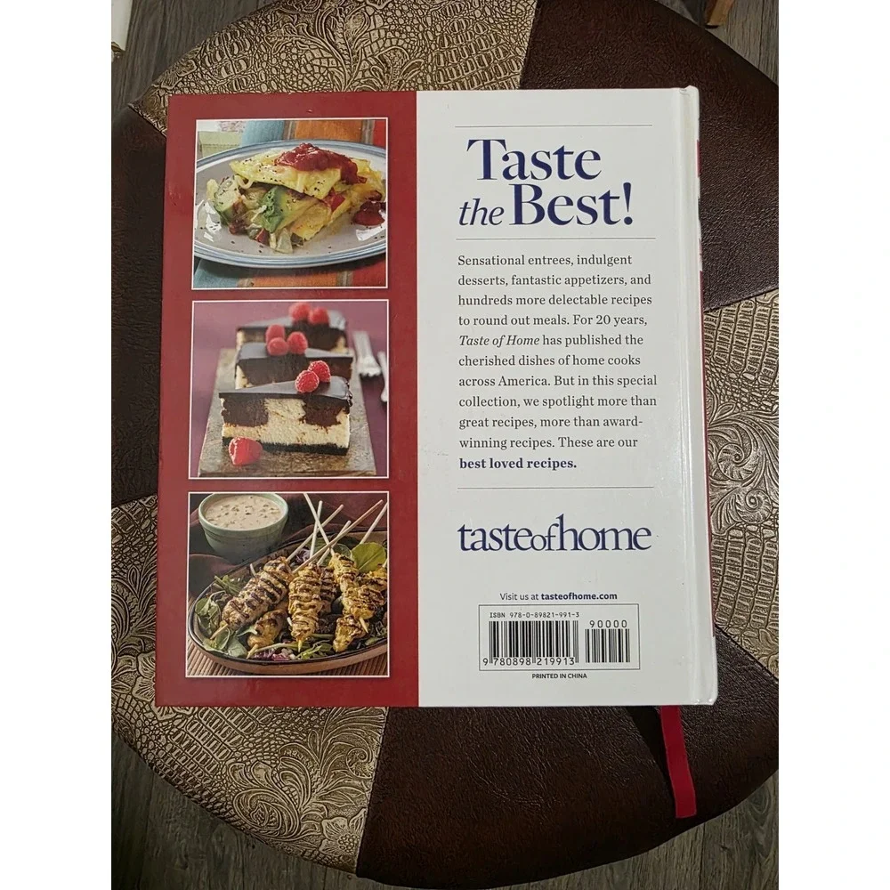Taste Of Home - Best Loved Recipes Cookebook - Hardcover - 1485 Recipes